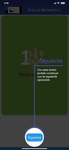 Oráculo Matemático - Screenshot 1