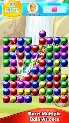 Magnetic Balls Crush Match 3 - Screenshot 3