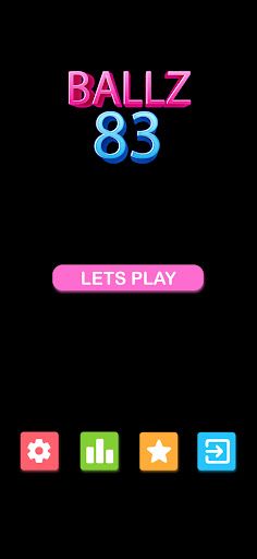 Ballz83 - Brick ball game - Screenshot 1