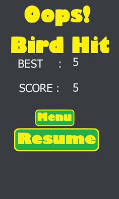 Bird Hit 2D - Screenshot 4