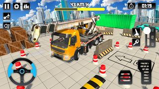 Construction Crane Truck Park - Screenshot 1