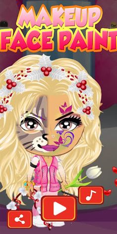 MAKEUP FACE PAINT PARTY SALON - Screenshot 1