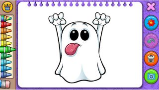 Halloween Fun Coloring Book - Screenshot 2