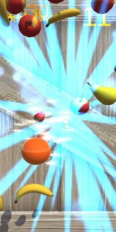 Fruit Rain - shoot the droppin - Screenshot 1