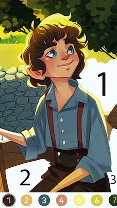 LOTR Color by Number - Screenshot 3