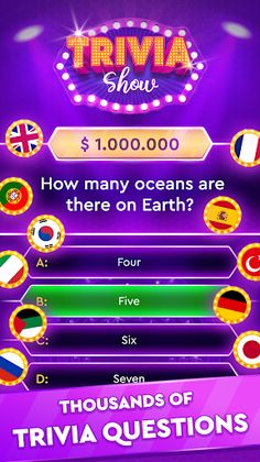 Trivia Game: Millionaire Quiz - Screenshot 1
