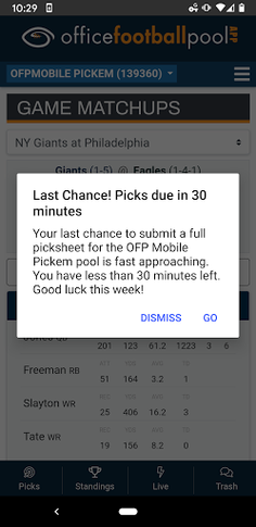 OFP Mobile - Screenshot 1