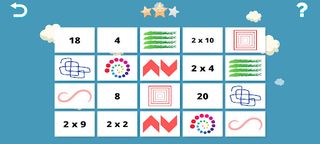 Times Tables Memory - Screenshot 2