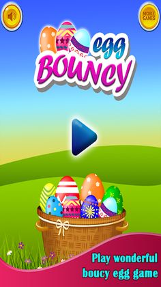 Egg Bouncy - The Fun Game - Screenshot 1