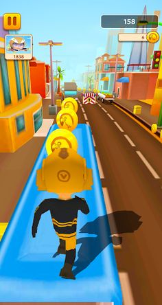 Subway Vir The Robot Hero Game - Screenshot 3