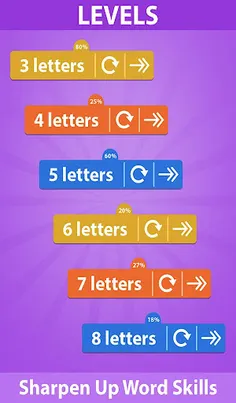 Anagram Game - 8 Letter Jumble - Screenshot 2
