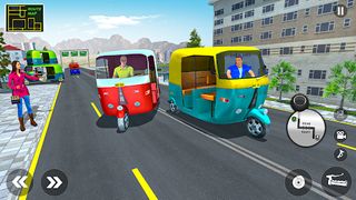 Tuk Tuk Auto Rickshaw Game 3d - Screenshot 1