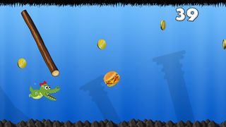 Alli Hungry - funny crocodile - Screenshot 1