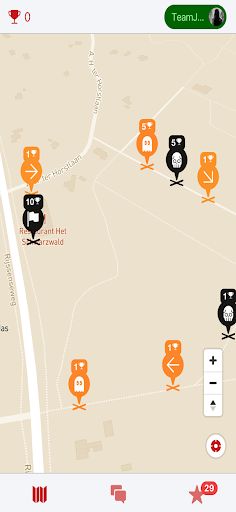 GPS Spellen - Screenshot 1