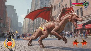 Flying Dino & Dragon Simulator - Screenshot 3