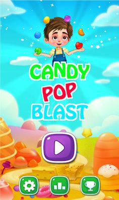 Candy Pop Blast : Jelly Crush - Screenshot 1