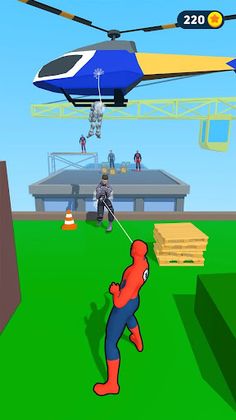 Web Shot: Rope swing hero game - Screenshot 3