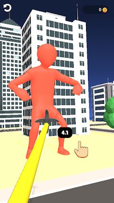 Rope Em Monster - Screenshot 1