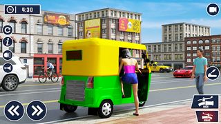 Tuk Tuk Auto Rickshaw Game 3D - Screenshot 1