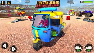 Tuk Tuk Auto Rickshaw Stunts - Screenshot 1