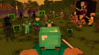 Minecraft: Zombie and Mutant - Screenshot 1