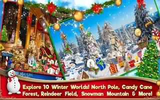Hidden Object Christmas Puzzle - Screenshot 2