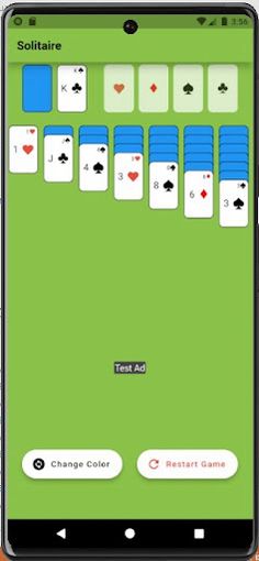 Solitaire (Color changeable) - Screenshot 1