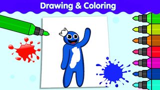 AZUL BABÃO Jogo 2 Easy Drawing - Screenshot 1