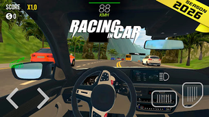 Racing in Car 2021 - Screenshot 1