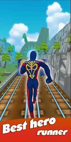 Superhero Run: Subway Runner - Screenshot 4