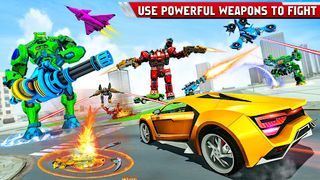 Police Flying Limo Robot Wars - Screenshot 1