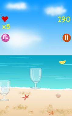 Catch the ice cube - Screenshot 1