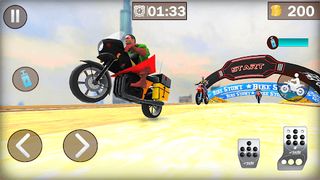 Superhero Bike Stunt Racing 3D - Screenshot 2