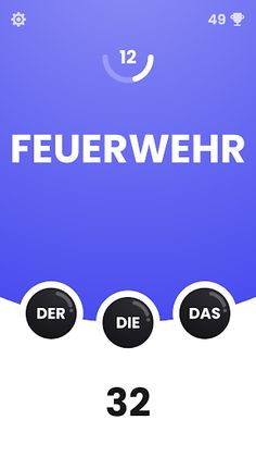 Der Die Das - Word Quiz - Screenshot 3