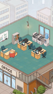 Office Cat: Idle Tycoon Games - Screenshot 3