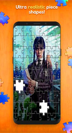Wednesday Addams Jigsaw Puzzle - Screenshot 3