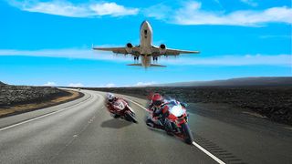 Bike vs Plane Racing - Screenshot 2
