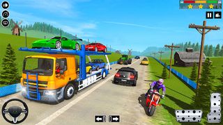 Car Transport Truck Sim 3D - Screenshot 3