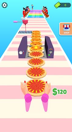 Pizza Runner: Pizza Stack Game - Screenshot 1