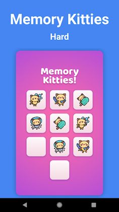 Memory Game Kities - Screenshot 4