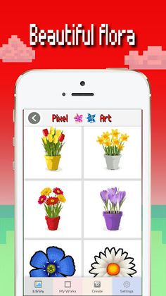 Flower color by number : Bloss - Screenshot 2