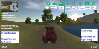 Mountain Truck Driver: The Lak - Screenshot 1