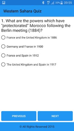 Western Sahara Quiz - Screenshot 4