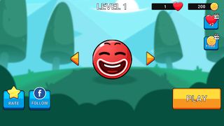 Red Roller Ball 8 - Screenshot 1