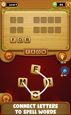 Word Connect Game : Link Lette - Screenshot 2