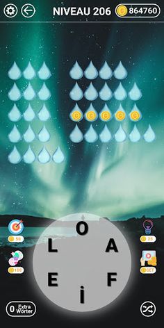 Tropfen der Worte - Wortspiel  - Screenshot 1