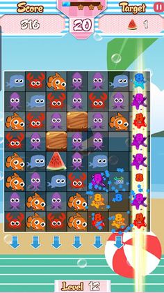 Sea Animal Crush - Fun Bomb Bl - Screenshot 4