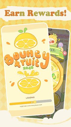 Bouncy Fruit 2048 - Screenshot 1