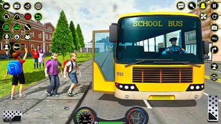 School Bus Coach Driver Games - Screenshot 1