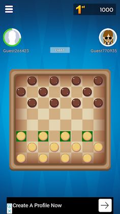 Draughts / Checkers Online Mul - Screenshot 2